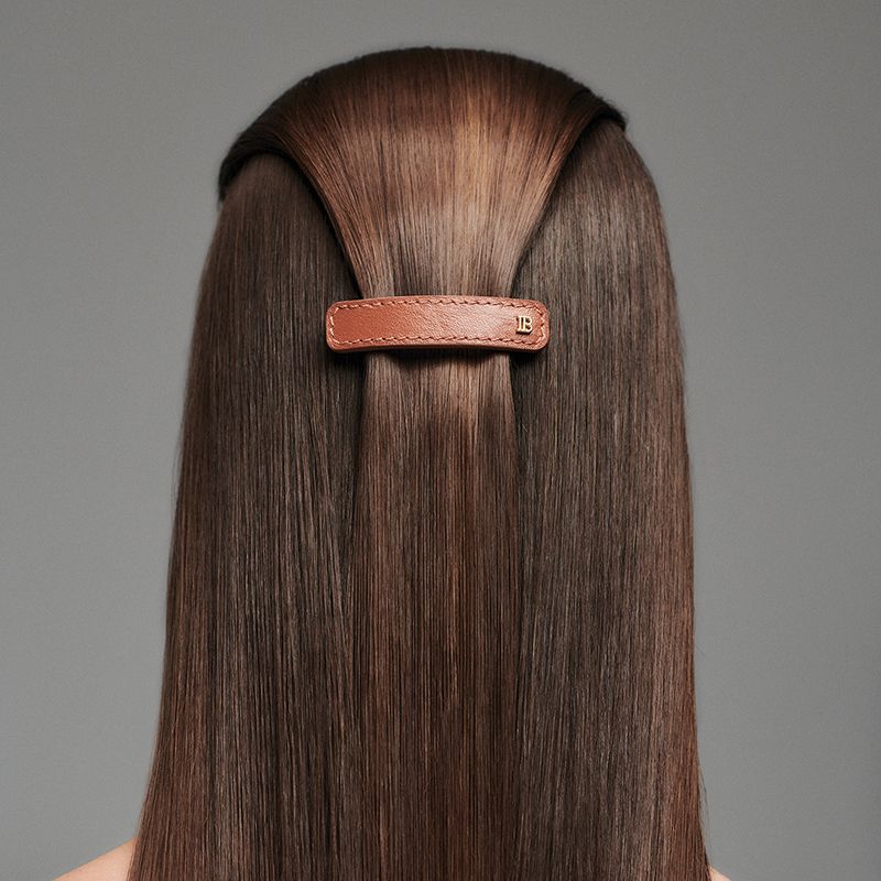 Balmain Paris Hair Couture - Riviera Barrette Cognac Medium