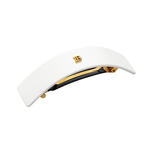 Barrette pour cheveux L White - Balmain Hair Couture Cyprus - Balmain Hair Couture