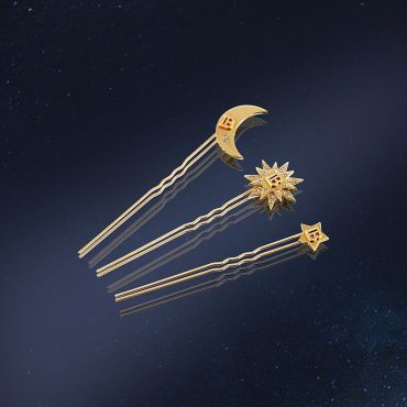 Limited Edition Pin Set Gold