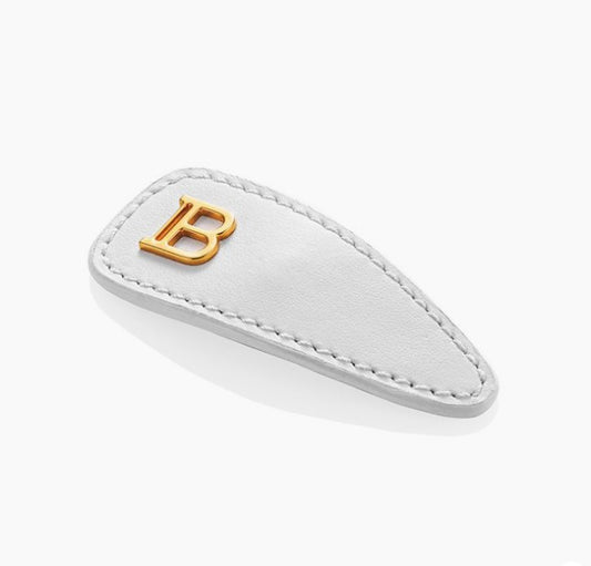 Limited Edition Printemps Leather Snap Hair Clip