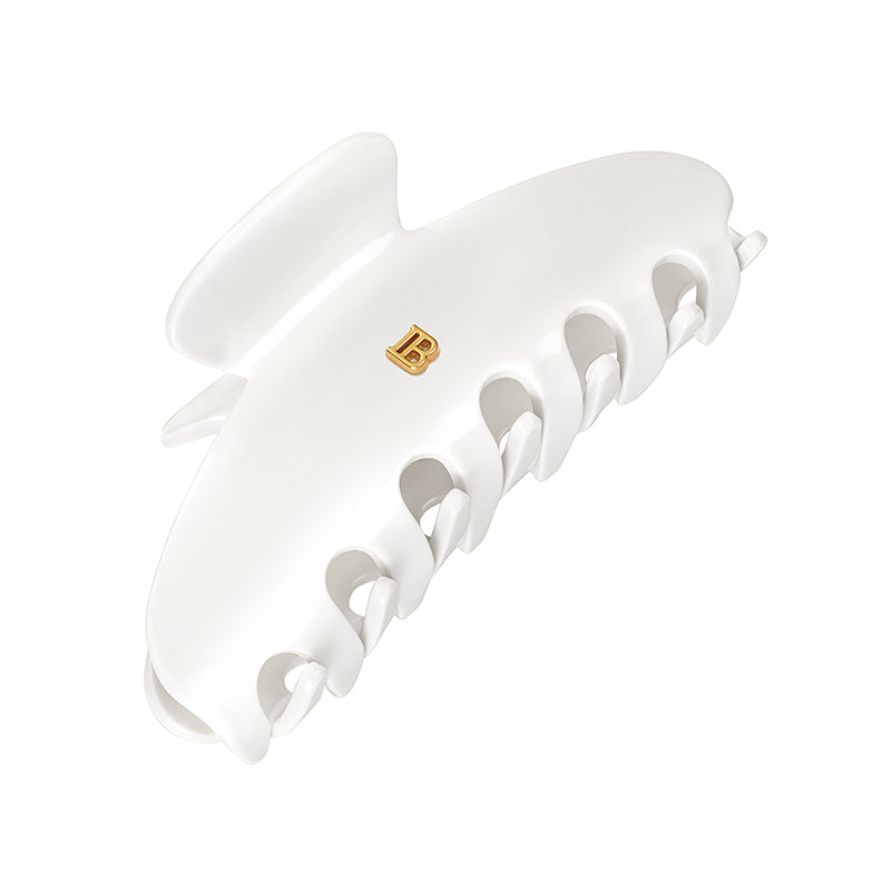 Pince à Cheveux Large White - Balmain Hair Couture