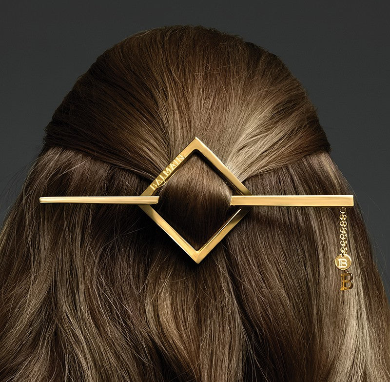Limited Edition Barrette Pour Cheveux Jewellery Gold SS21 - Balmain Hair Couture Cyprus - Balmain Hair Couture