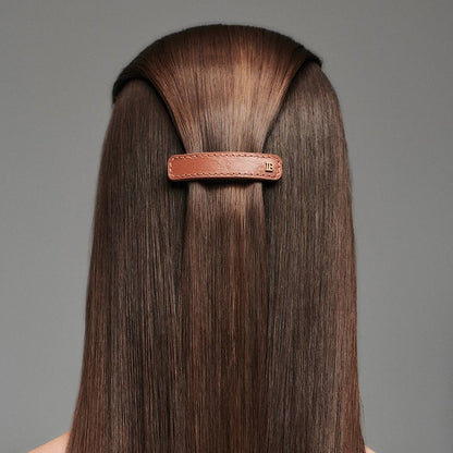 Balmain Paris Hair Couture - Riviera Barrette Cognac Medium