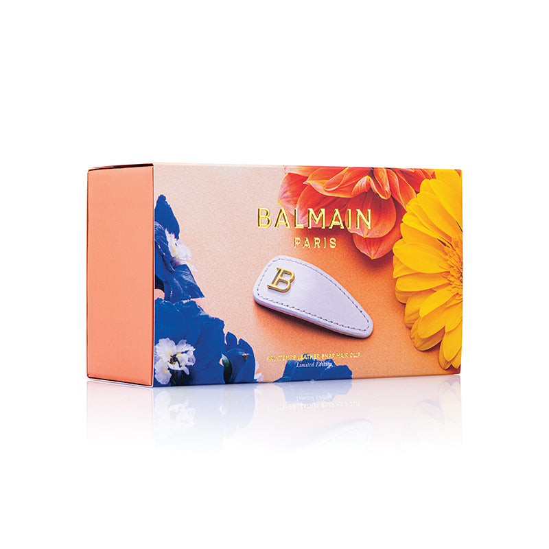 Limited Edition Printemps Leather Snap Hair Clip