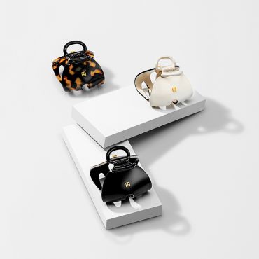 Pince à Cheveux Imperiale Black/White