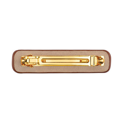 Balmain Paris Hair Couture - Riviera Barrette Cognac Medium
