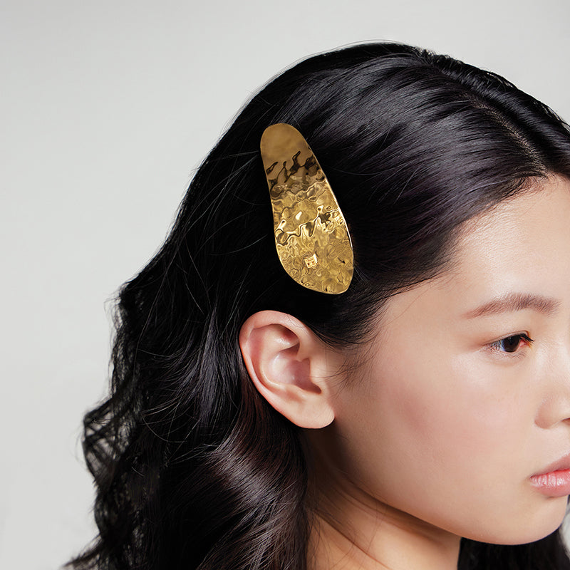Balmain Hair Limited Edition Printemps Leaf Barrette Pour Cheveux