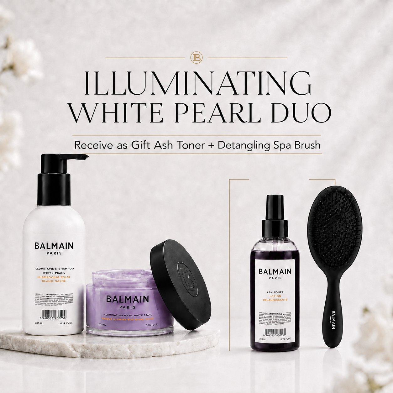 Illuminating White Pearl Duo
