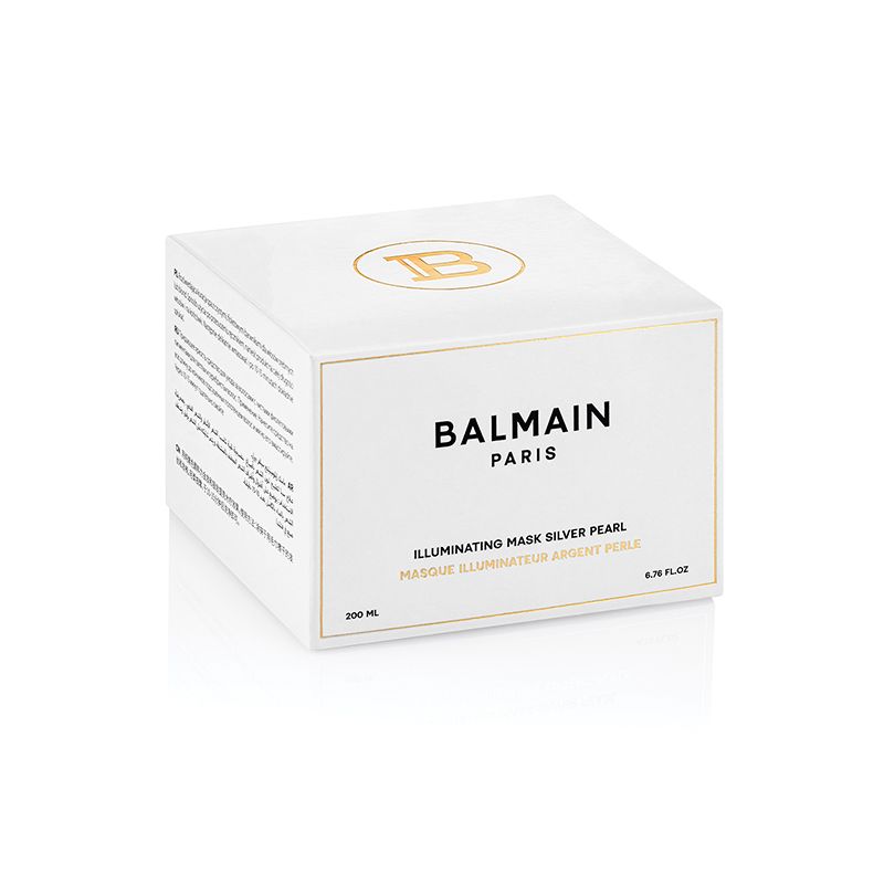 Illuminating Mask Silver Pearl 200ml - Balmain Paris Hair Couture Cyprus